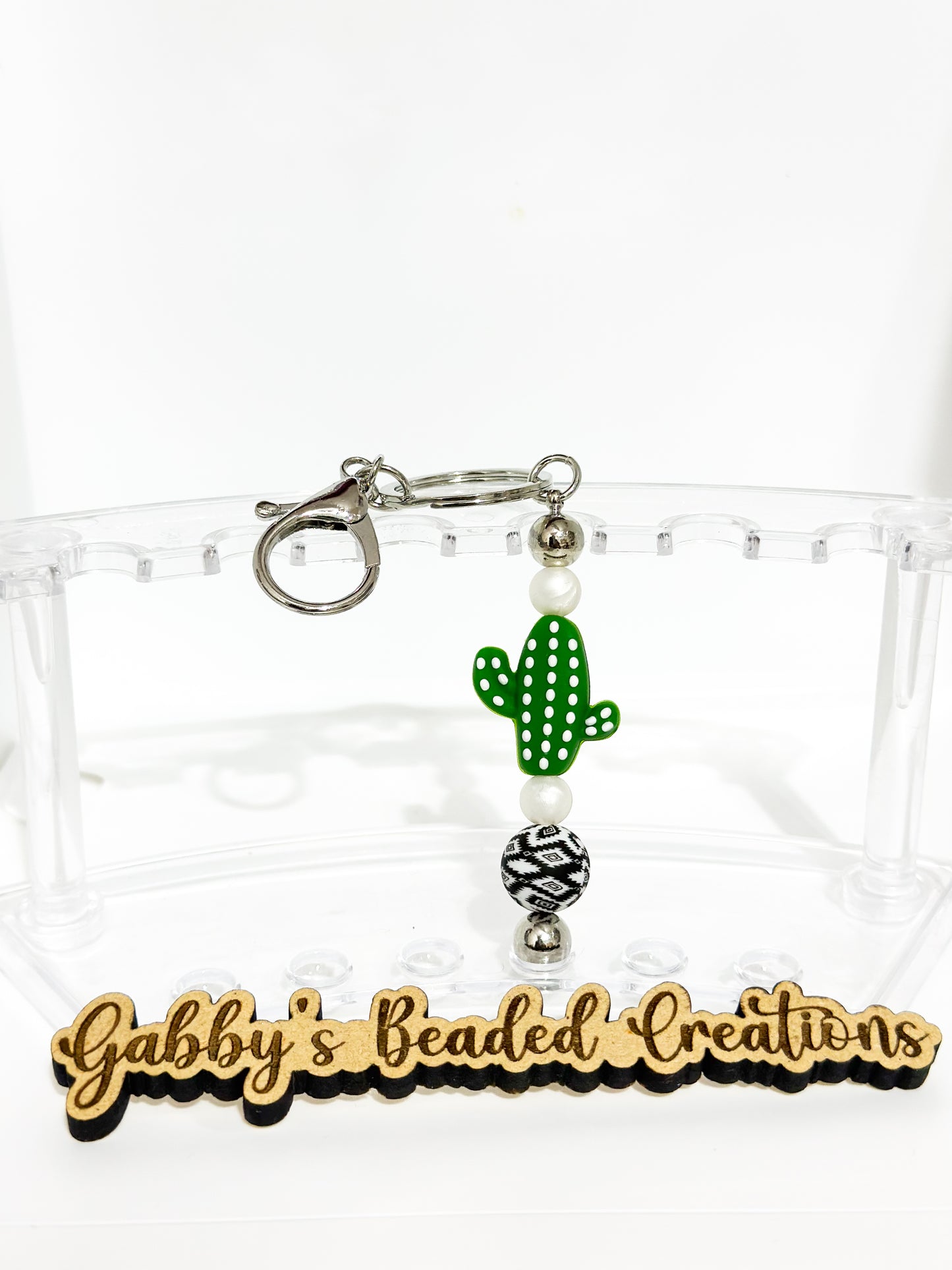 Cactus Keychain 🌵🤍